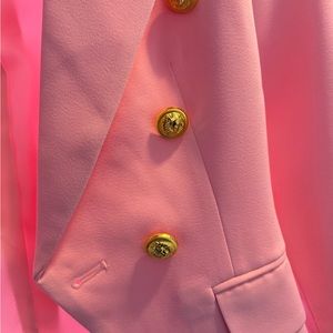 City Lux Boutique Pink Blazer never worn